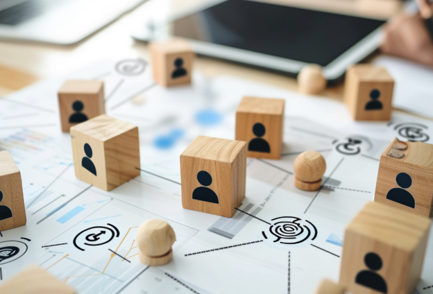 Customer churn prediction intelligence mapping at-risk accounts using data connections and customer network analysis