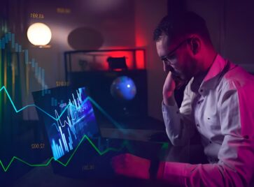 Professional analyzing unstable data dashboards highlighting the data observability gap in monitoring data systems