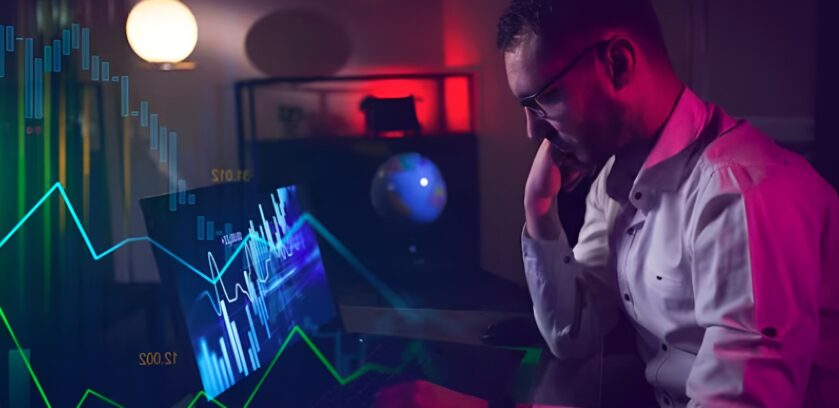 Professional analyzing unstable data dashboards highlighting the data observability gap in monitoring data systems