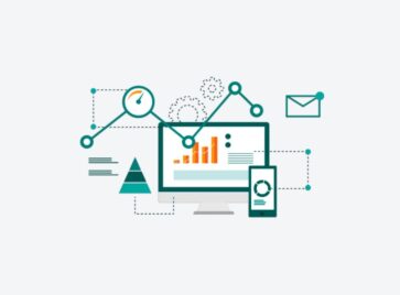 Digital analytics dashboard illustrating the cost of poor data governance through disconnected systems, performance metrics, and business data management.